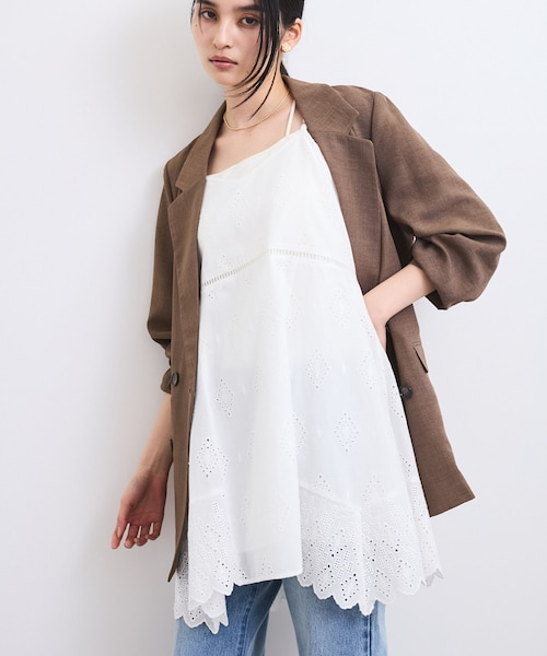 シボリ プリント ティアード ワンピース｜フリークスストアの通販