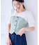 【新色追加】【美easy】釦ビスチェTシャツドッキングプルオーバー【接触冷感/洗える】