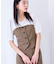 【新色追加】【美easy】釦ビスチェTシャツドッキングプルオーバー【接触冷感/洗える】