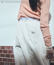 【Reebok】VIS別注ロゴベルトフレアースカート