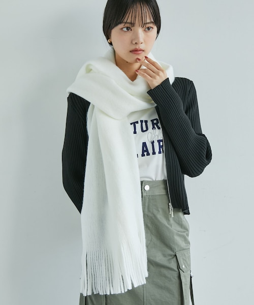 ミンクタッチもちもちストール｜ビスの通販｜&mall（アンドモール