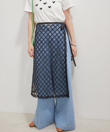 アソートレースオーバーラップスカート