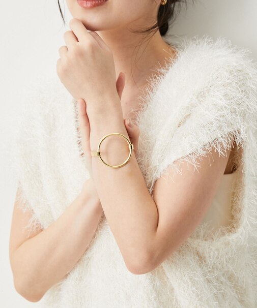 サークルメタルバングル