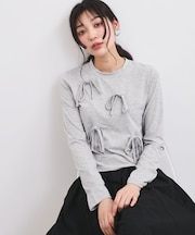 リボンデザインTシャツ
