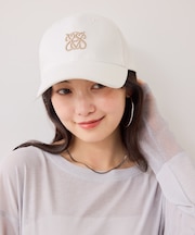 【新色追加】ロゴマーク刺繍キャップ