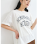 ピグメント加工プリントビッグTシャツ