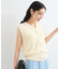 【洗える】テープヤーンニットベスト