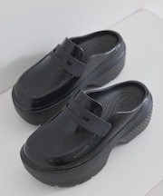 【crocs】STOMP HIGH SHINE LOAFER【WEB限定】