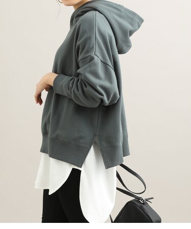 【Lee】ViS別注 サイドスリットパーカー