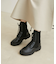 レースアップボリュームソールブーツ