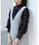 【WEB限定】ハイネックレースブラウス