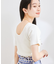 【洗える】【前後2WAY】テレコ半袖プルオーバー