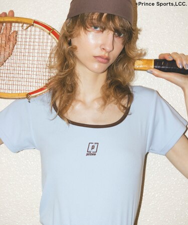 【Prince】VIS別注バイカラーTシャツ