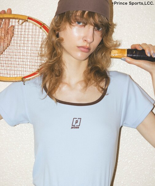 【Prince】VIS別注バイカラーTシャツ