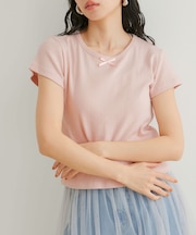 【WEB/一部店舗限定】パターンメッシュミニＴシャツ