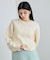 【WEB/ルミネ店限定】パールボタンニットプルオーバー