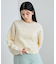 【WEB/ルミネ店限定】パールボタンニットプルオーバー