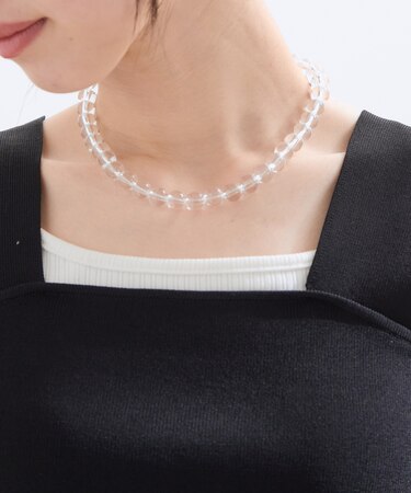 ボールショートネックレス