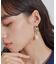 しずくメタルパールピアス