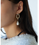 しずくメタルパールピアス