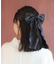 ビッグサテンリボンヘアカフ