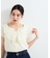 【WEB限定】【2WAY】リボンモチーフフリルブラウス