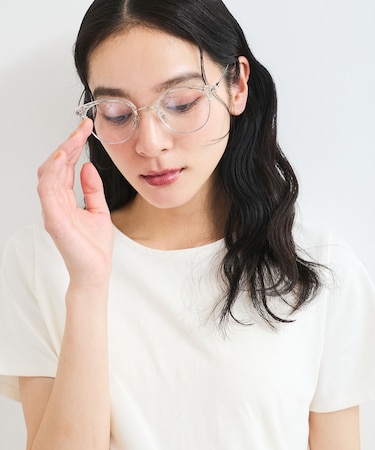 ブローファッショングラス／ハーフリムファッショングラス