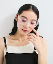 クリアフレームファッショングラス