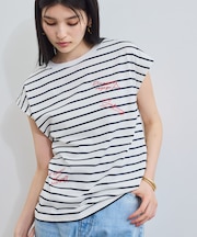 フレンチスリーブロゴアソートTシャツ