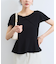 【WEB限定】ビッグカラーペプラムカットソー