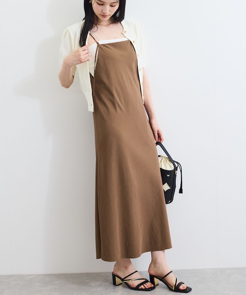 フロント釦ツイードワンピース 25AW｜プロポーションボディ