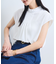 【接触冷感】エステルローンソフトタッチピンタックブラウス/通勤対応【WEB限定】