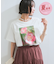 【夏トク価格】【接触冷感】箔グラフィックアートTシャツ