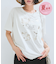 【夏トク価格】【接触冷感】箔グラフィックアートTシャツ