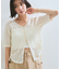 【WEB/一部店舗限定】裾サイドドロストレースカーディガン