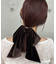ビックベロアリボンヘアカフ
