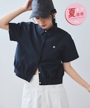 【夏トク価格】刺繍ロゴハーフスリーブシャツ