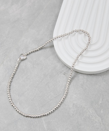 ハートフックネックレス