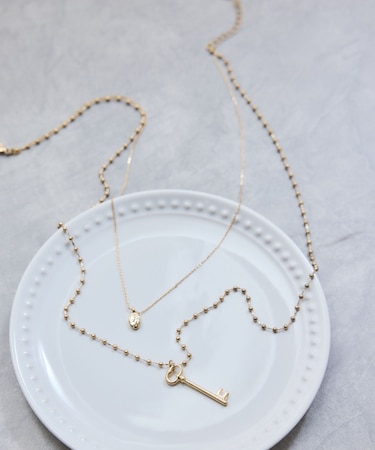 レイヤードモチーフネックレス