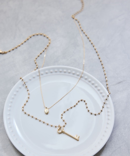 レイヤードモチーフネックレス