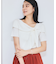 【WEB限定】【骨格で選べる2タイプ】オフショル風リボン半袖ニット