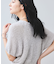 【WEB限定】リボンヤーンバルーン袖サマーニット