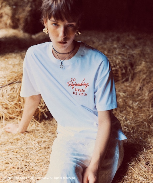 【Coca-Cola】VIS別注フォト&ロゴプリントアソートTシャツ