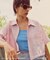 【Coca-Cola】VIS別注バックエンブロイダリークロップドシャツ