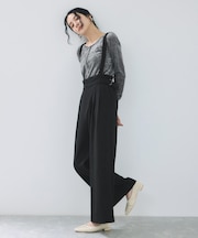 サスペンダー付き2WAYワイドパンツ