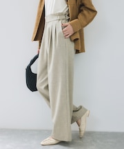 サスペンダー付き2WAYワイドパンツ