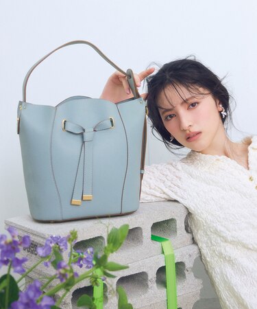 フラワーカットショルダーバッグ/2WAY