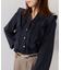 【WEB限定】スキッパーフリルデザインブラウス