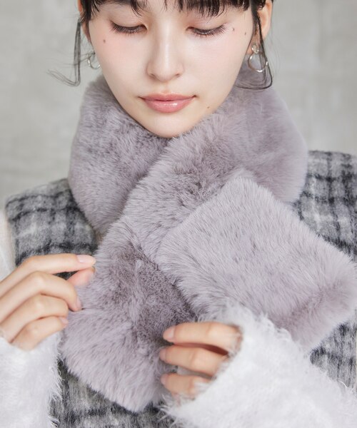 フェイクファーティペット｜ビスの通販｜&mall（アンドモール）三井