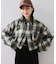 【WEB/一部店舗限定】オンブレチェックショートシャツ